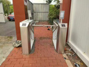 磐峰PERFECTZN半高轉閘車(chē)站景區門(mén)禁閘機 人行通道閘手動(dòng)單向刷卡識別防尾隨小區高鐵輥閘門(mén)系統 定制配件讀卡器 曬單實(shí)拍圖