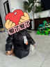 保姆鵝 兒童羽絨服寶寶中長(cháng)款羽絨服男童面包服女童加厚羽絨服[NM2128] 炭黑 110 曬單實(shí)拍圖