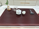 從簡(jiǎn)德國32支電木茶盤(pán)家用新款功夫茶具現代簡(jiǎn)約大號電膠木茶臺 紅料60*40*4cm（窄邊款） 曬單實(shí)拍圖