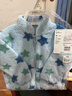 優(yōu)衣庫嬰幼兒寶寶長(cháng)絨搖粒絨拉鏈茄克長(cháng)袖印花外套新款478435 61 水藍色 90 曬單實(shí)拍圖