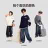 左西男童毛衣秋冬款兒童學(xué)院風(fēng)針織衫2025新款中大童冬裝 藏青色 130 曬單實(shí)拍圖
