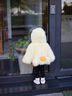 G.DUCKKIDS小黃鴨童裝女童外套冬季兒童毛毛衣男女寶寶小鴨子仿皮草冬裝棉服 圖片色 110 尺碼4~5歲【100-110cm】cm 曬單實(shí)拍圖
