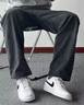 耐克男子透氣平底運(yùn)動鞋冬季板鞋NIKE COURT VISION LOW DH2987 101白色/黑/白色 42 曬單實(shí)拍圖