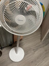 美的（Midea）電風(fēng)扇家用7葉落地扇搖頭電風(fēng)扇循臥室宿舍輕音風(fēng)扇臺式桌面小型風(fēng)扇臺地兩用升級款 白色丨7葉臺地兩用 曬單實(shí)拍圖