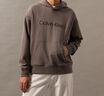 Calvin KleinJeans春秋男士經(jīng)典刺繡字母ck休閑純棉寬松連帽衛衣40HM231 BAE-太空黑 S （建議110-130斤） 曬單實(shí)拍圖