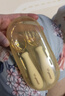 世喜輔食勺嬰兒勺子寶寶學(xué)吃飯兒童自主進(jìn)食訓練勺PPSU硅膠短柄彎彎勺 曬單實(shí)拍圖