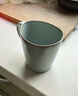 雅瓷汝窯茶杯陶瓷馬克杯大容量家用辦公室咖啡杯伴手禮天青色自由杯 汝窯自由杯(大) 曬單實(shí)拍圖