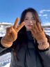 SCOTT GOOSE手套女冬季加絨加厚保暖戶(hù)外騎行開(kāi)車(chē)滑雪防寒可觸屏羊羔毛絨手套 奶茶棕 加絨可觸屏 均碼 曬單實(shí)拍圖