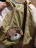 嘟嘟家童裝寶寶棉服連帽冬款兒童工裝外套冬季加厚男童女童棉衣冬 果綠色 90 曬單實拍圖