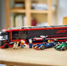 樂(lè )高（LEGO）積木城市系列60445 卡車(chē)與紅牛和阿斯頓馬丁男孩兒童玩具生日禮物 曬單實(shí)拍圖