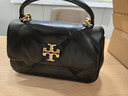 Tory Burch 湯麗柏琦【限時(shí)禮遇】 KIRA 菱格紋手提斜挎包女包TB 154719 黑色 001 OS 曬單實(shí)拍圖
