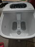 美的（Midea）泡腳桶殺菌足浴盆加熱暖腳自動(dòng)按摩保暖洗腳盆熏蒸暖泡噴淋生日禮物送男女友長(cháng)輩 ZL310溫泉桶 曬單實(shí)拍圖