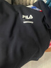 FILA斐樂官方衛(wèi)衣男子針織長袖套頭衫秋冬季簡約休閑圓領(lǐng)健身運動上衣 RD寶藍-NV 2XL 185/104A 曬單實拍圖