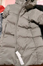 優(yōu)衣庫女裝無(wú)縫羽絨大衣/外套夾克25秋冬新款481137 06 鉛灰色 L /160/88A 曬單實(shí)拍圖