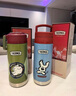 膳魔師（THERMOS）保溫杯340ml男女士?jì)和R克咖啡杯學(xué)生生日禮物JDG-351 藏藍色 曬單實(shí)拍圖