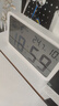 無(wú)印良品（MUJI） 數字鐘 家用電子時(shí)鐘  桌面時(shí)鐘 白色 大（無(wú)鬧鐘功能） 曬單實(shí)拍圖