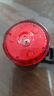 自行車(chē)尾燈山地車(chē)夜騎燈公路車(chē)騎行燈警示燈配件大全騎行裝備充電 自行車(chē)夜騎尾燈-紅色-1個(gè) 曬單實(shí)拍圖