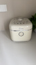 美的（Midea）飛快奶油電飯煲家用3-5人抗菌不粘內(nèi)膽電飯鍋4升青瓷新款智能可預(yù)約MB-4E01R 曬單實(shí)拍圖