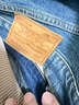 Levi's赤耳設(shè)計(jì)李維斯男502錐形美式復(fù)古vintage休閑藍(lán)色牛仔長(zhǎng)褲 深藍(lán)色 32 (32) 曬單實(shí)拍圖