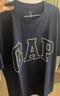 GAP女裝2025春季新款純棉發(fā)泡膠印logo短袖T恤常規休閑上衣727460 奶白色 M (165/84A) 亞洲尺碼 曬單實(shí)拍圖