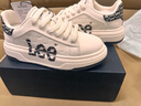 Lee男鞋新款潮流休閑鞋男時(shí)尚印花板鞋軟底增高小白鞋舒適運動(dòng)鞋子男 曬單實(shí)拍圖