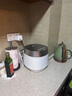 松下（Panasonic）【國家補貼】飯光光PRO電飯煲0涂層家用3-6人無(wú)涂層不銹鋼內膽IH煮飯鍋3.8升可變壓力HXS151 曬單實(shí)拍圖