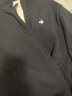 樂(lè )卡克（Le coq sportif）法國公雞男運動(dòng)休閑針織立領(lǐng)開(kāi)衫上衣外套CB-5646234 黑色/BLK M 曬單實(shí)拍圖