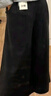 優(yōu)衣庫合作款/女裝打褶裙褲/高腰休閑褲褲子25秋冬新款479698 09 黑色 2XL /165/84A 曬單實(shí)拍圖