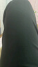 浪莎（LangSha）闊腿褲女九分夏季通勤薄款冰絲高腰寬松垂感顯瘦直筒外穿褲家居褲 曬單實(shí)拍圖
