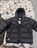 耐克（NIKE）官方 短款羽絨服男 WR風(fēng)行者背標冬新款戶(hù)外連帽保暖防風(fēng)夾克外套 HQ4183-010 650蓬松度 85%含絨量 L 曬單實(shí)拍圖