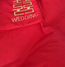 水星系列家紡新中式龍鳳刺繡婚慶四件套大紅色100支純棉結婚定制 旗艦款迎喜龍鳳-大紅 床單款 1.8四件套:被套配200*230 曬單實(shí)拍圖