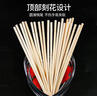 SHUANG YU一次性筷子商用批發(fā)500雙獨立裝野營(yíng)圓筷竹筷外賣(mài)打包方便筷餐具 曬單實(shí)拍圖