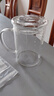 泥也茶杯玻璃杯月牙泡茶杯玻璃水杯綠茶過(guò)濾月牙杯辦公專用男喝茶杯子 曬單實(shí)拍圖
