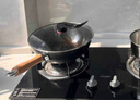 京嚴炒鍋章丘款鐵鍋無(wú)涂層炒菜不粘鍋家用精鐵鍋具燃氣電磁爐用已開(kāi)鍋 【通用款】正宗老式鐵鍋+蓋+鏟 34cm 百年工藝｜傳統鐵鍋｜健康不沾 曬單實(shí)拍圖