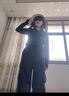 SIINSIIN戶(hù)外防曬傘兵褲春季登山褲子沖鋒褲女防風(fēng)防水工裝褲 【春夏款-常規】顯瘦黑 (建議161-174cm) L （116-130斤） 曬單實(shí)拍圖