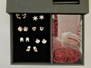 Grace Girl一周禮盒七對耳釘女士耳飾套裝表白走心七夕情人節生日禮物送女友 曬單實(shí)拍圖