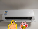 美的空調(diào) 大1.5匹 酷省電pro 新一級(jí)能效 變頻冷暖 家電國家補(bǔ)貼 節(jié)能壁掛式掛機(jī) KFR-35GW/N8KS1-1P 曬單實(shí)拍圖