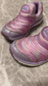 芭比女童鞋子兒童運動(dòng)鞋女孩加絨休閑鞋一腳蹬毛毛蟲(chóng)鞋DA7001 淺紫 34 曬單實(shí)拍圖