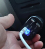 車(chē)載充電器手機充電器超級快充點(diǎn)煙器轉換頭車(chē)充自帶線(xiàn)伸縮線(xiàn) c線(xiàn)+蘋(píng)果線(xiàn)+雙c口+USB口 1套 曬單實(shí)拍圖