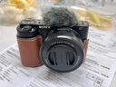 索尼（SONY）ZV-E10 微單數碼相機 4K視頻 vlog 直播相機 zv-e10 創(chuàng  )意濾鏡 黑色套機【128卡+相機套+品牌電池+座充】 官方標配 曬單實(shí)拍圖