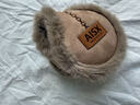 寶思韓耳罩防寒耳包女士冬天保暖耳套毛絨耳暖男耳帽兒童保護耳朵罩冬季 咖色麂皮絨后戴款（82533） 1個(gè) 曬單實(shí)拍圖