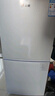 志高下冷凍冰箱雙門(mén)電冰箱家用節能冰箱冷藏冷凍環(huán)保出租房冰箱公寓辦公室宿舍低噪電冰箱 S202銀色一級能效【萬(wàn)人加購】 曬單實(shí)拍圖