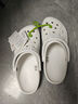 卡駱馳（crocs）洞洞鞋男女鞋貝雅卡駱班Clog一腳蹬穿沙灘涼拖鞋205089-126 M9W11 曬單實(shí)拍圖