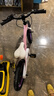 優(yōu)貝（RoyalBaby）兒童自行車(chē)男女鎂合金單車(chē) 月亮系列4-7歲 宇航員16寸 粉色 曬單實(shí)拍圖