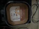 雙槍空氣炸鍋專(zhuān)用紙 烤盤(pán)烤箱耐高溫吸油紙 食品級加厚錫紙方形100只 曬單實(shí)拍圖