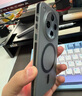 猩球衛士高級感適用OPPO FindX8Ultra磁吸瓦楞手機殼防指紋超薄行李箱條紋保護套磨砂透明外殼簡(jiǎn)約商務(wù)黑 曬單實(shí)拍圖