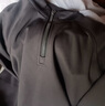 JEEP SPIRIT吉普半拉鏈立領(lǐng)衛衣男秋冬季潮牌寬松男士上衣 曜石黑 3XL 曬單實(shí)拍圖