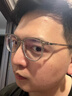 木九十眼鏡【章若楠同款】輕彈塑鋼方框眼鏡近視可配度數片眼鏡框FK005 BRC51薄暮灰 框+Pro防藍光1.60(建議400度內) 曬單實(shí)拍圖