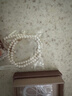 六福珠寶 18K金mipearl系列淡水珍珠項鏈 總重約8.94克-黃色 曬單實(shí)拍圖