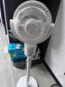 海爾（Haier）空氣循環(huán)扇語(yǔ)音遙控香薰抑菌交流定頻電風(fēng)扇家用臥室輕音風(fēng)扇落地扇省電臺式小風(fēng)扇空調扇HFX-Y00A 曬單實(shí)拍圖